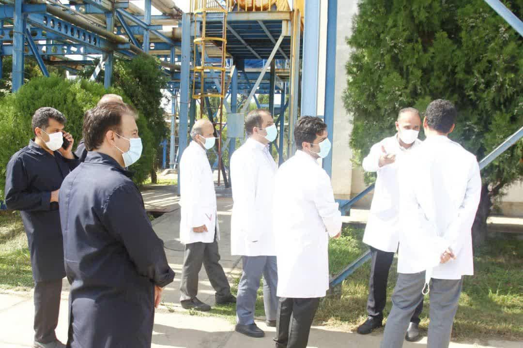حضور بازرسان سازمان بازرسی کل کشور در شرکت آنتی بیوتیک سازی ایران
